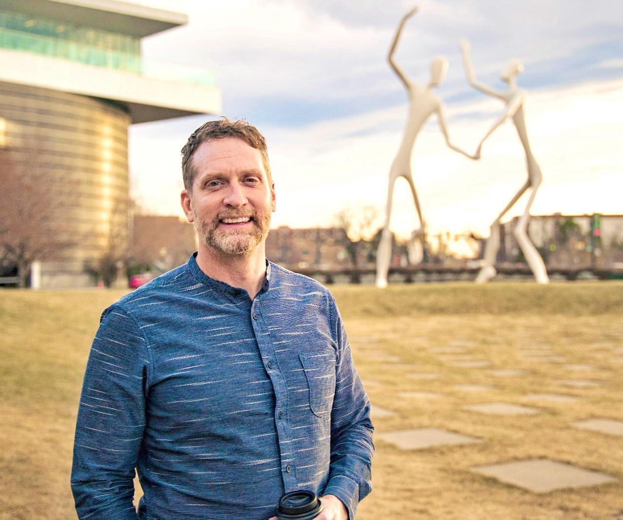 Nick McQueen outdoors in Denver